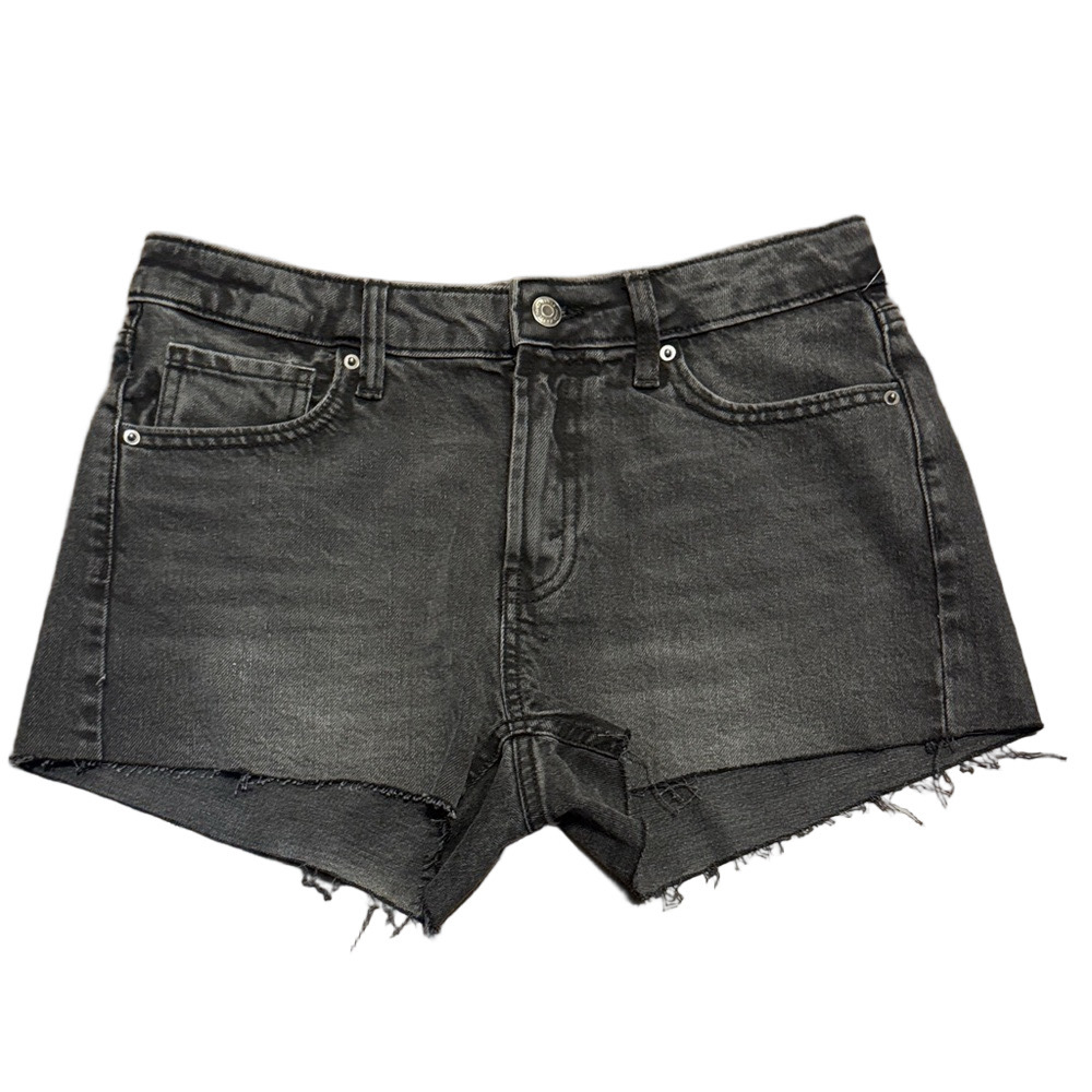 Wild Fable Black Low-Rise Denim Jean Shorts